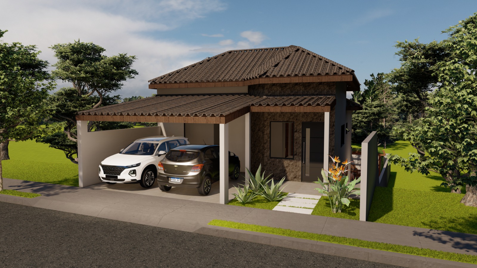 Projeto residencial em destaque